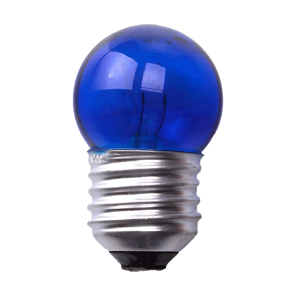 Lâmpada Bolinha 7w 220v Azul E27 - Brasfort