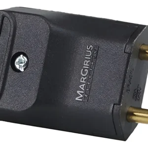 Plug Macho 2P 20A Preto PLD2-2 Com 10 - Margirius