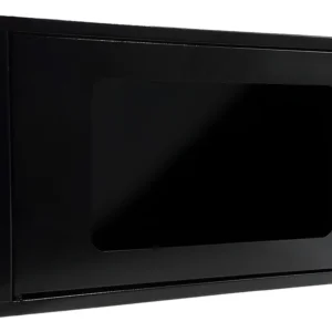 Rack Parede 19 6Ux470mm Com Porta de Acrilico Montado Preto Gforce