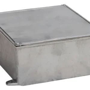 Caixa de Passagem Aluminio 20x20x11 Tampa Reversível - Daisa