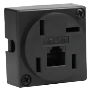 Adaptador Para Telefone Pino Modular Preto - Aplam