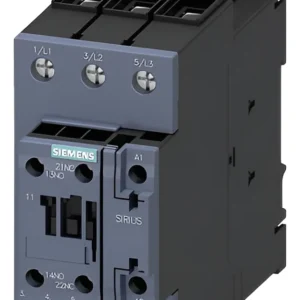 Contator 3RT20 AC3: 50A 1NA+1NF 220V 50/60Hz - Siemens