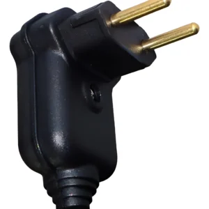 Plug Macho 2P 10A Preto PLD10-2 Com 5 - Margirius