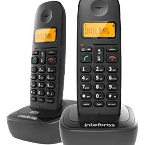 TELEFONE S/FIO TS2512 PRETO (INTELBRAS-SC)