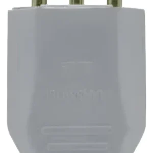 Plug Macho 2P+T 20A Cinza 11418 - Transmobil