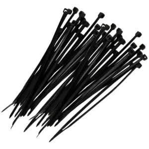 Abraçadeira Nylon 150x4,8mm Preta Com 100 - Fertak