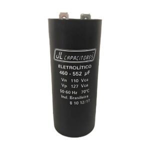 Capacitor Com Suporte e Tampa 460-552 110V - JL