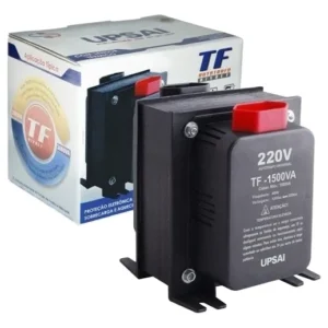 Autotransformador De Voltagem 1500va 127v/220v Sensor Térmic