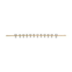 Barramento Neutro/Terra 12 Terminais Fix 210mm - Steck