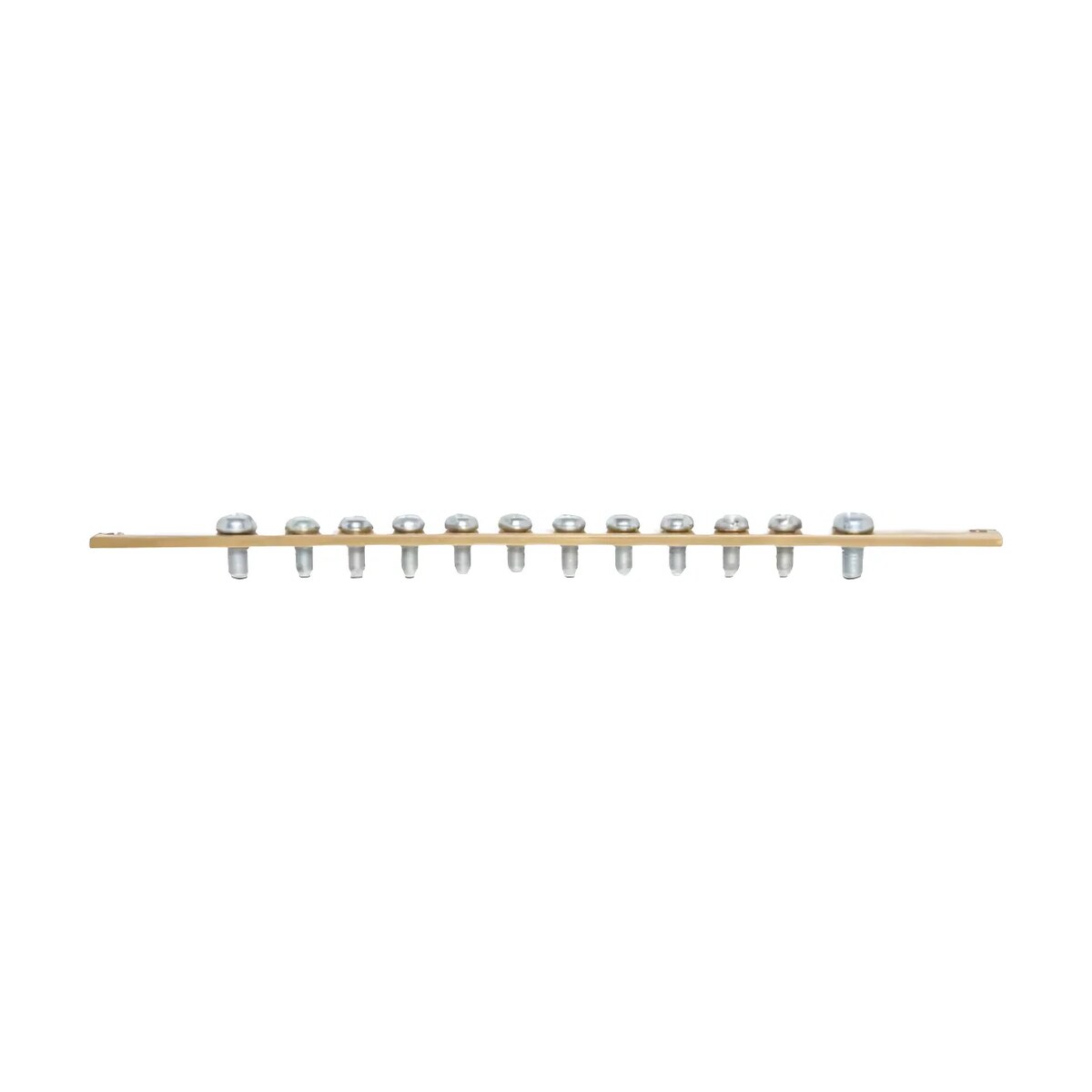 Barramento Neutro/Terra 12 Terminais Fix 210mm - Steck