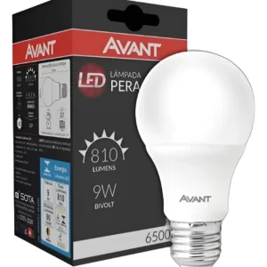Lâmpada de LED Bulbo 9W 6500K - Avant