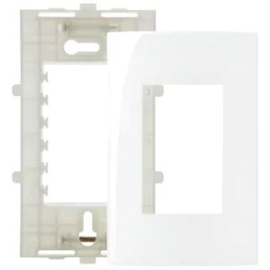 Placa 4x2 3 Postos 16023 Com Suporte - Margirius Sleek