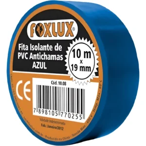Fita Isolante Azul 10mts - Foxlux