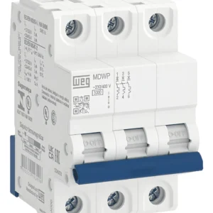 Disjuntor Tripolar 10A Curva C MDPW - Weg