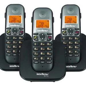 TELEFONE S/FIO TS5123 PT (INTELBRAS-SC)