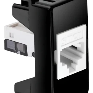 Modulo Tomada RJ11 4 Fios Black Piano 19480-37 - Simon