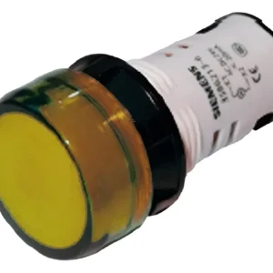 Sinaleiro 3SB6 Monobloco LED 220V Amarelo - Siemens