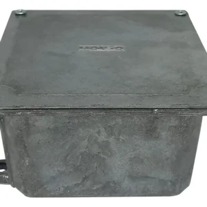 Caixa de Passagem Aluminio 40x40x20 Tampa Reversível - Daisa