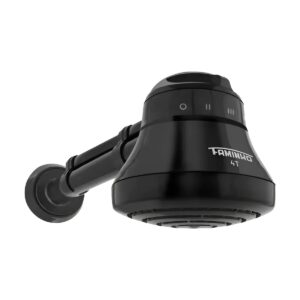 Chuveiro Faminho 4T 110V 5400W 4214 Black Com Cano - Fame