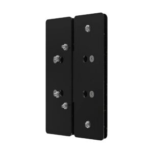 Suporte Para Porta de Vidro Preto SVR 21/22 - Intelbras
