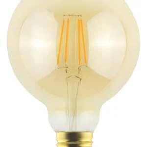 Lâmpada de LED Vintage Globo G125 8W AM E27 110-240VCA - JNG