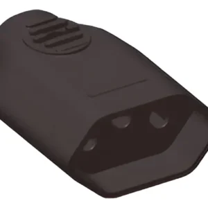 Plug Fêmea Com Prensa Cabo 2p+t 10a Preto 1432 - Ilumi