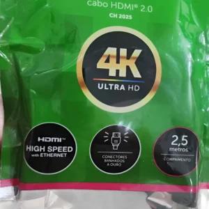 Cabo HDMI 2,5Mts 2.0 CH2025 Intelbras