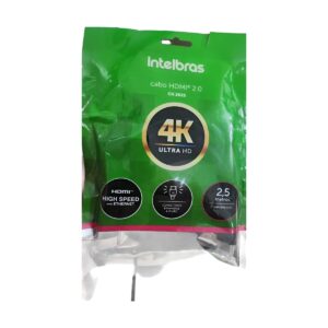 Cabo HDMI 2.0 2,5 Metros CH2025 - Intelbras