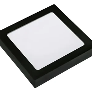 Painel de LED Sobrepor Quadrado 18W 6500K Preto - Avant