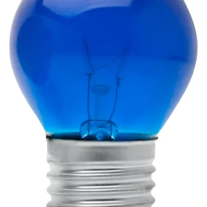 Lâmpada Bolinha 15w 220v Azul E27 - Brasfort