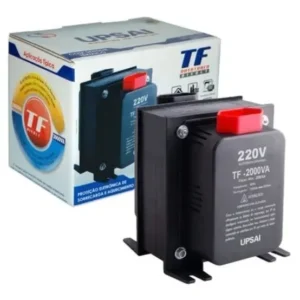 Autotransformador De Voltagem 2000va 127v/220v Sensor Térmic
