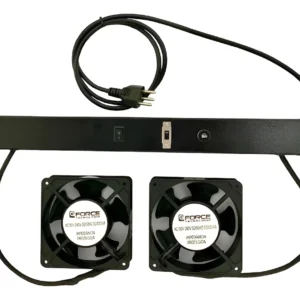 Kit Ventilação Com 2 Coolers 12V Bivolt Gforce
