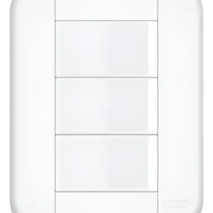 Conjunto 3 Interruptor Simples 3912 - Fame Blanc+