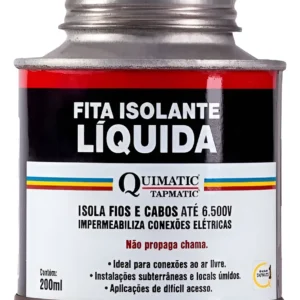 Fita Isolante Liquida 200Ml Preta - Quimatic