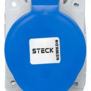 Tomada Embutir 3P+N+T 32A 440V Vermelha N-5246 - Steck