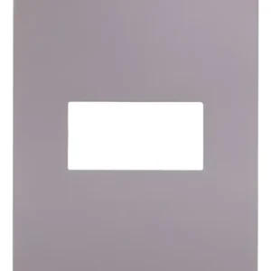Placa 4x2 1 Posto Horizontal Axis Grey S730101224 - Orion