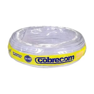 Cabo Flexível 10mm 100 Metros Branco - Cobrecom