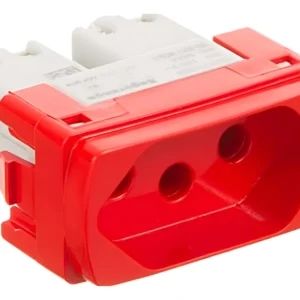 Modulo Tomada 20A Vermelha 17033 - Tramontina Aria