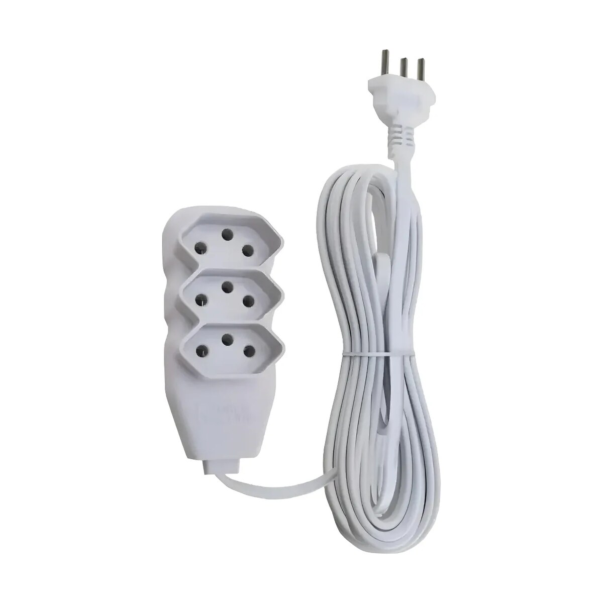 Extensão Eletrica Connect Plus 3T 2P+T 20A 3Mts Branco - Fiolux