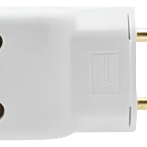 Plug Macho Com Prensa Cabo 20a Branco 14241 - Ilumi
