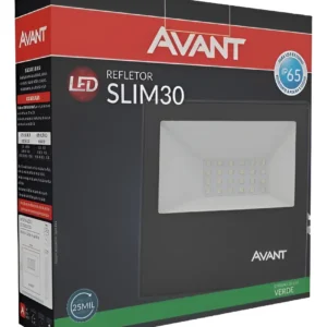 Refletor de LED 30W Verde Bivolt - Avant