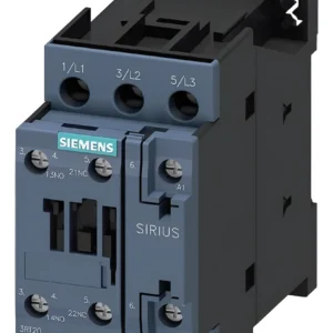 Contator 3RT20 AC3: 17A 1NA+1NF 220V 50/60Hz - Siemens