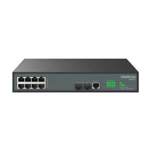 Switch Gerenciável 8 Portas Giga + 2P SFP 1000 Base-X S 2310G-A - Intelbras