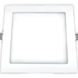 Luminaria LED Embutir Quadrado 36W 4000K - Ourolux