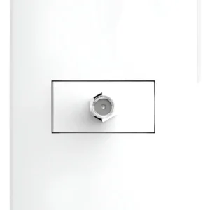 Conjunto 4x2 Tomada Coaxial Branca 85060 - Inova Pro