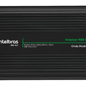 INVERSOR DE TENSAO MODIFICADA 400W 24VCC P/220VAC IMV402(INTELBRAS-SC)