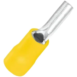 Terminal Pino TPP25-16 25mm Com 20 Amarelo