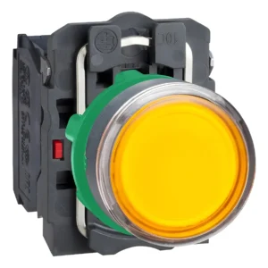 Botão Comando Luminoso 22,5mm LAY5-BW356_AM - JNG