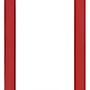 Placa 3 Tecla Vermelha 1 - Eletromax