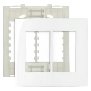 Placa 4x4 3+3 Posto 16018 Com Suporte - Margirius Sleek